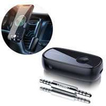 Ugreen Bluetooth 5.0 audio přijímač AUX aptX mini jack pro sluchátka černý (70304)