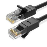 Ugreen LAN Ethernet U/UTP Kat. 6 1000 Mb/s 15m černá (NW102)