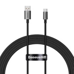 Cable USB-C to USB-C Baseus Cafule, 100W, 1m (black)