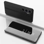 Tvrdé flipové pouzdro pro Samsung Galaxy S23 FE Clear View Case – černé