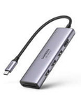 5-in-1 Adapter UGREEN CM511 USB-C Hub to 3x USB3.0 + HDMI + TF / SD (Gray)
