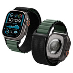 Spigen WBF1 BAND Apple Watch 6 / 7 / 8 / 9 / 10 / SE / ULTRA 1 / 2 (44 / 45 / 46 / 49 MM) NEGRO/VERDE