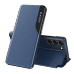 Obal Eco Leather View Case Obal Pro Samsung Galaxy S23 s odklápěcím stojánkem Blue Case