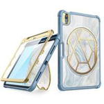Obal Supcase Cosmo IPad 10.9 2022 Mramorově modrá Case