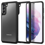Pouzdro SPIGEN Galaxy S21 Ultra Hybrid Matná černá Case