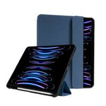 Crong FlexFolio - Pouzdro iPad Pro 11" (2022-2021) / iPad Air 10,9" (5.-4. generace) s funkcí Apple Pencil (modrá)