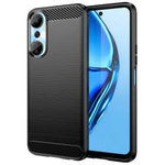 Pouzdro Carbon Case pro flexibilní silikonový karbonový kryt Infinix Hot 20 černý