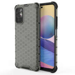 Honeycomb pouzdro pancéřový kryt s gelovým rámem Xiaomi Redmi Note 10 5G / Poco M3 Pro černý