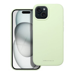 Futerał Roar Cloud-Skin - do iPhone 15 Jasnozielony