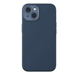 Baseus Liquid Silica Case and Tempered Glass set for iPhone 14 Plus (blue)