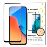 Odolné celoobrazovkové tvrzené sklo Wozinsky Full Glue s rámečkem pro Xiaomi Redmi 12 - černé