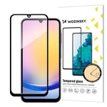 Tvrzené sklo Wozinsky Full Glue s černým rámečkem pro Samsung A25