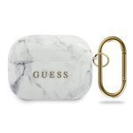 GUESS Apple AirPods Pro Cover Marble Collection GUACAPTPUMAWH White Case