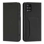 Pouzdro na magnetické karty pro Samsung Galaxy A53 5G Pouch Wallet Card Holder Black