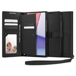 Obal Spigen Peněženka "s" Plus Galaxy S23 Ultra Black Case