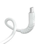 Dudao kabel, kabel USB typu C - USB typu C 6A 100W PD bílý (TGL3C)