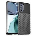 Obal Thunder Case obal pro Motorola Moto G62 5G silikonový armoured cover black Case