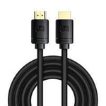 Baseus kabel HDMI 2.1 8K 60 Hz 48 Gbps / 4K 120 Hz / 2K 144 Hz 3D eARC QMS Dynamic HDR VRR ALLM 3 m černý (CAKGQ-L01)