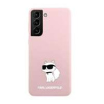 Obal Karl Lagerfeld Silicone Nft Choupette - Obal Samsung Galaxy S23 Plus (růžový) Case