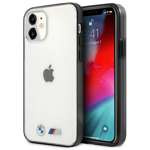 Pouzdro BMW Apple iPhone 12 Mini Sandblast Clear Hardcase