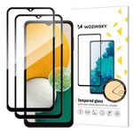 Wozinsky sada 2x super odolné tvrzené sklo s celoplošným lepidlem Celá obrazovka s rámečkem Samsung Galaxy A13 5G černá
