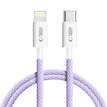 TECH-PROTECT ULTRABOOST LITE LIGHTNING CABLE PD27W/3A 100CM MAUVE