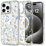 ETUI TECH-PROTECT MAGMOOD MAGSAFE IPHONE 16 PRO MAX SPRING FLOWERS