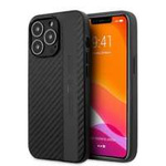 Obal Amg Amhcp13lblsca iPhone 13 Pro / 13 6,1" Black/black Hardcase Carbon Stripe&amp;embossed Case
