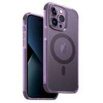 UNIQ obal Combat iPhone 14 Pro Max 6,7" Magnabíjení na kliknutí fialová/fig fialová