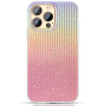 Kingxbar Travel Series luxurious elegant case for iPhone 13 Pro orange (Sunset)