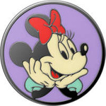 POPSOCKETS Držák to telefon Prémiová smaltovaná licence Minnie z 80. let