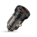 TECH-PROTECT CC30W 2-PORTOVÁ NABÍJEČKA DO AUTA PD30W/QC3.0 ČERNÁ