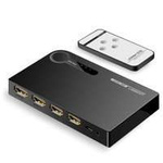 Ugreen přepínač rozdělovač rozdělovač HDMI - 3x HDMI 3D 4K 7,5 Gbps 36 bit na kanál černá (40234)