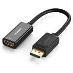 Kabel UGREEN DisplayPort HDMI adaptér MM137 FullHD Black