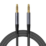 Stereofonní audio kabel Joyroom AUX 3,5 mm mini jack 1,2 m černý (SY-A08)