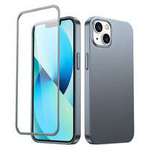 Joyroom 360 Full Case pouzdro kryt pro iPhone 13 zadní a přední kryt + tempered Glass šedý (JR-BP927 tarnish)