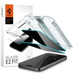 Tempered Glass Spigen Glas.tr "ez Fit" 2-pack iPhone 15 Pro Max Privacy
