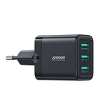 Joyroom JR-TCN02 3xUSB-A 12W 3,4A síťová nabíječka - černá