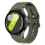 TECH-PROTECT SILICONE SPORT SAMSUNG GALAXY WATCH 4 / 5 / 5 PRO / 6 / 7 / FE ARMY GREEN