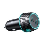 [RETURNED ITEM] 2x USB C 70W nabíječka do auta s LED podsvícením Joyroom JR-CCN02 - černá