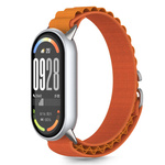 PASEK TECH-PROTECT XIAOMI SMART BAND 8 / 9 / 10 / NFC NYLON PRO POMARAŃCZOWY