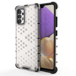 Honeycomb pouzdro pancéřový kryt s gelovým rámečkem Samsung Galaxy A13 5G transparentní