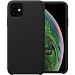 Pouzdro Forcell SILICONE pro iPhone 11 2019 ( 6.1" ) černá (3) CASE