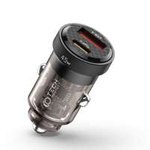 TECH-PROTECT CC45W 2-PORTOVÁ NABÍJEČKA DO AUTA PD45W/QC3.0 ČERNÁ