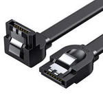 Ugreen pravoúhlý kabel SATA 3.0 0,5 m černý (US217)