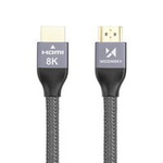 Wozinsky kabel HDMI 2.1 8K 60 Hz 48 Gbps / 4K 120 Hz / 2K 144 Hz 5m stříbrný (WHDMI-50)