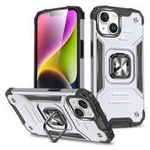 Pouzdro Wozinsky Ring Armor iPhone 15 Plus iPhone 15 Plus Ring Armor – stříbrné