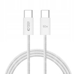 TECH-PROTECT ULTRABOOST CLASSIC KABEL TYPU C PD60W/3A 200CM BÍLÝ