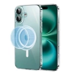 Etui magnetyczne Clear iPhone 16 (przezroczyste)