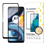 Wozinsky Super odolné tvrzené sklo s celoplošným lepidlem Celá obrazovka s rámovým pouzdrem Motorola Moto G22 Black